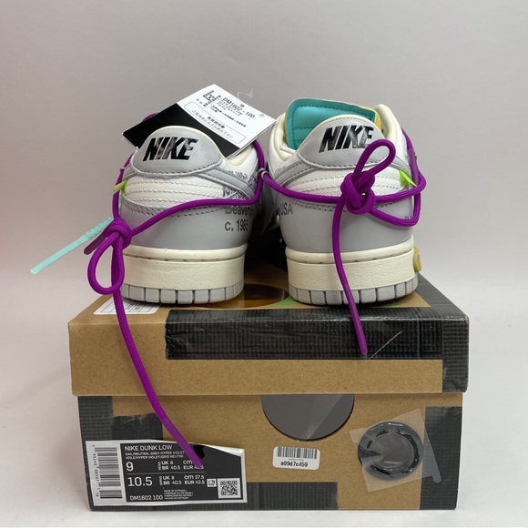 Nike Dunk Low X Off-White “Lot 21” 2023 - Picture 4 of 4